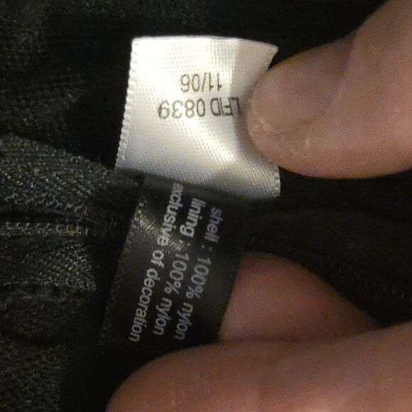 Y2K The Limited Top M Baby Doll Black Lace Witchy Fairy Grunge Goblin Nylon - Picture 6 of 6